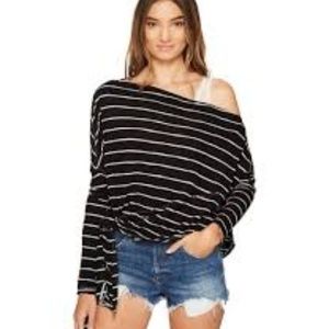 Free People Striped Love Lane Tee S